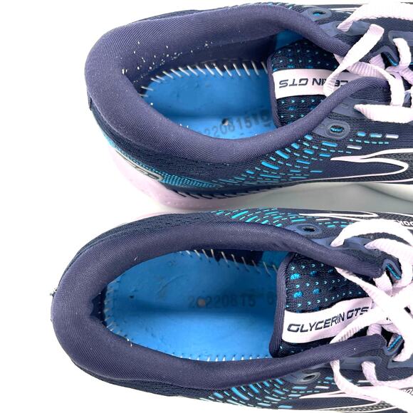 Brooks Women's Glycerin GTS 20 Running Shoes Sneakers Size 10.5 *Missing Insoles - Picture 6 of 10